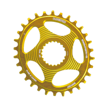 Charger l'image dans la galerie, BLACKSPIRE Shimano 9100/8100/7100 Direct Mount Narrow/Wide Oval Snaggletooth Chainring BLACKSPIRE