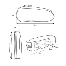 Load image into Gallery viewer, FARR Toptube Bag Canvas Black Farr