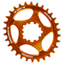 Charger l'image dans la galerie, BLACKSPIRE Shimano 9100/8100/7100 Direct Mount Narrow/Wide Oval Snaggletooth Chainring BLACKSPIRE
