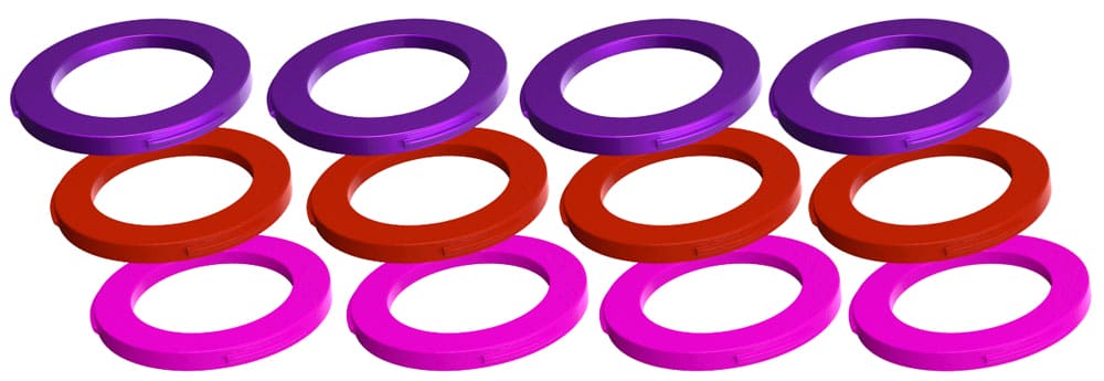 Magura MT5/MT7/MT-Trail Cover Caliper Kit (Set of 4 rings)
