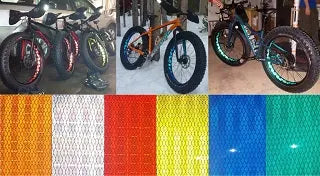 Ottalaus Reflective Bling Strips Fatty Stripper