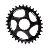 Load image into Gallery viewer, BLACKSPIRE Snaggletooth N/W Oval Cinch for Raceface Cranks
