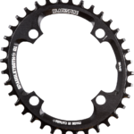 Load image into Gallery viewer, BLACKSPIRE Snaggletooth N/W Oval 104 Bcd Chainring
