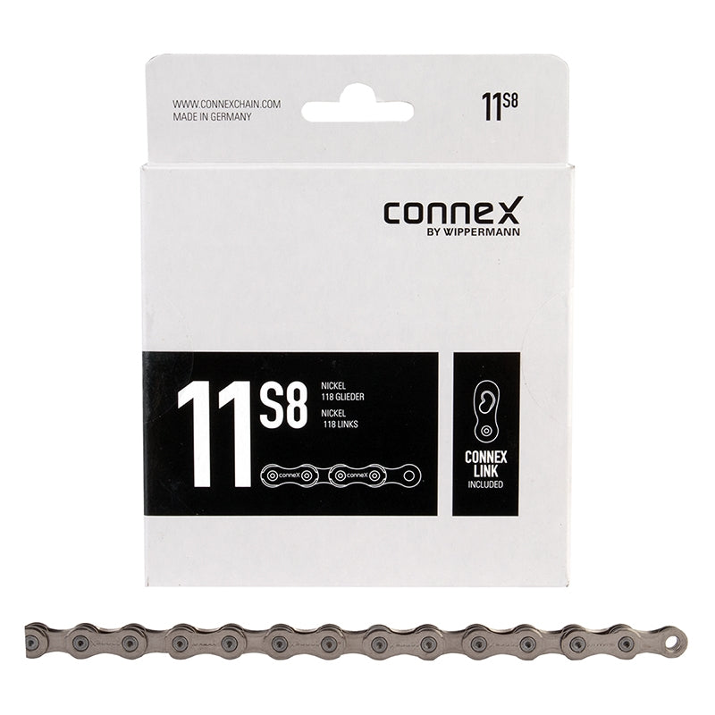 CONNEX Chain 11S8 11v., nickel, Connex Link included